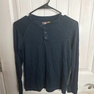 Boys teal Henley Shirt